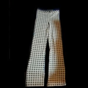 BCBG MAX AZRIA Plaid Pants S